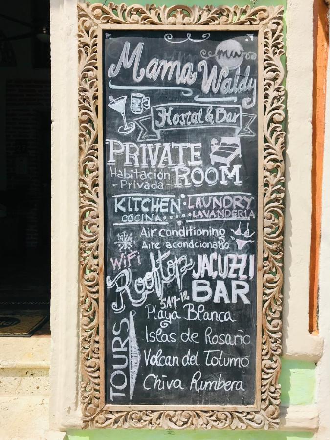 Casa Mama Waldy Hostel Cartagena Exterior foto